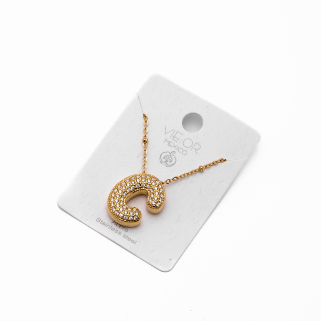 COLLAR ZO15659N C DORADO Acero Inoxidable E52E51