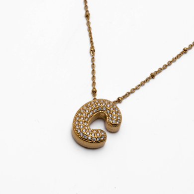 COLLAR ZO15659N C DORADO Acero Inoxidable E52E51