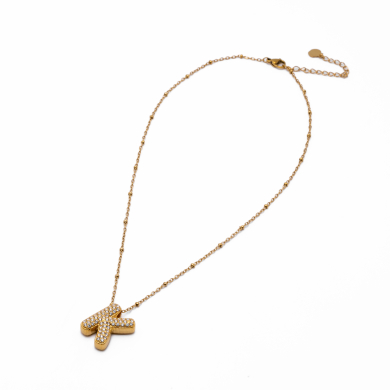 COLLAR ZO15659N K DORADO Acero Inoxidable E52E51