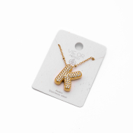COLLAR ZO15659N K DORADO Acero Inoxidable E52E51