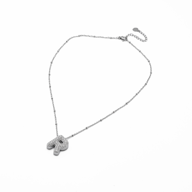 COLLAR ZO15659N R PLATEADO Acero Inoxidable E52E51