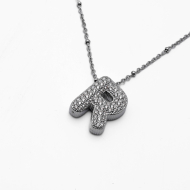 COLLAR ZO15659N R PLATEADO Acero Inoxidable E52E51