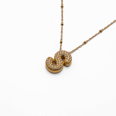 COLLAR ZO15659N S DORADO Acero Inoxidable E52E51