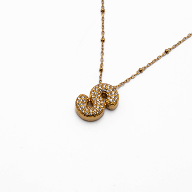 COLLAR ZO15659N S DORADO Acero Inoxidable E52E51