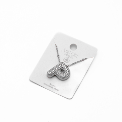 COLLAR ZO15659N P PLATEADO Acero Inoxidable E52E51