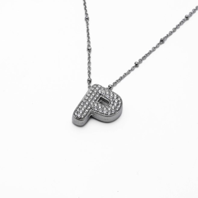 COLLAR ZO15659N P PLATEADO Acero Inoxidable E52E51