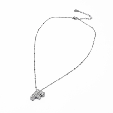 COLLAR ZO15659N F PLATEADO Acero Inoxidable E52E51