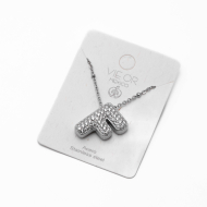 COLLAR ZO15659N F PLATEADO Acero Inoxidable E52E51