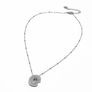 COLLAR ZO15659N C PLATEADO Acero Inoxidable E52E51