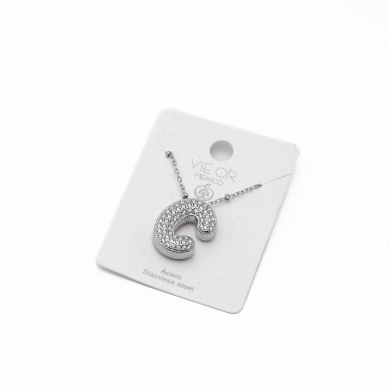COLLAR ZO15659N C PLATEADO Acero Inoxidable E52E51