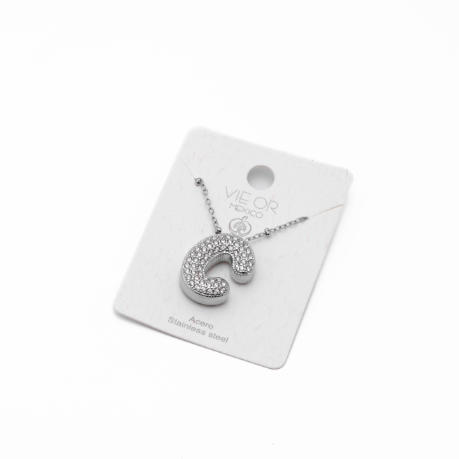 COLLAR ZO15659N C PLATEADO Acero Inoxidable E52E51
