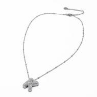 COLLAR ZO15659N K PLATEADO Acero Inoxidable E52E51