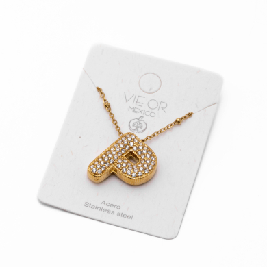 COLLAR ZO15659N P DORADO Acero Inoxidable E52E51