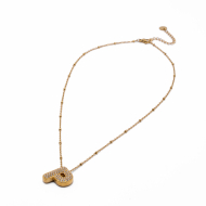 COLLAR ZO15659N P DORADO Acero Inoxidable E52E51