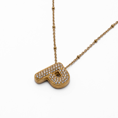 COLLAR ZO15659N P DORADO Acero Inoxidable E52E51