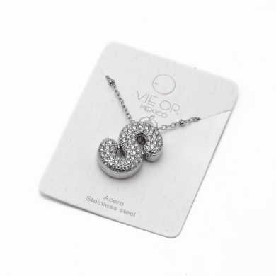 COLLAR ZO15659N S PLATEADO Acero Inoxidable E52E51