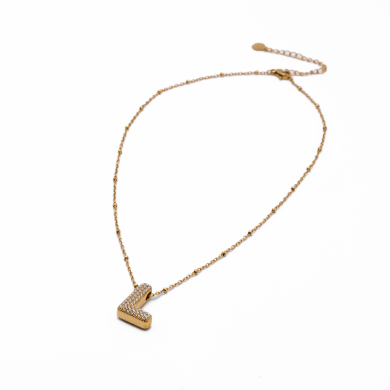 COLLAR ZO15659N L DORADO Acero Inoxidable E52E51