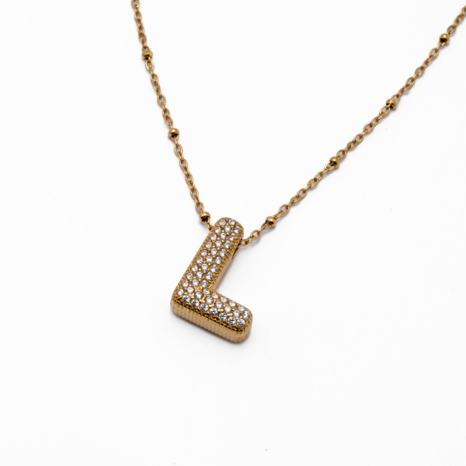 COLLAR ZO15659N L DORADO Acero Inoxidable E52E51