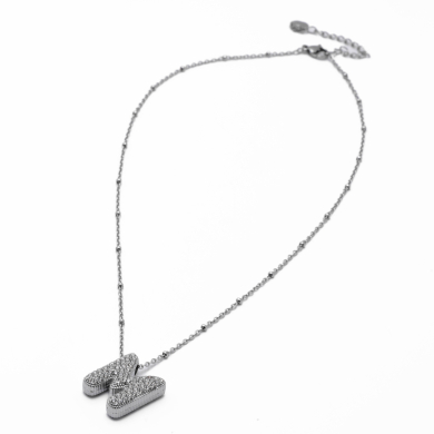 COLLAR ZO15659N M PLATEADO Acero Inoxidable E52E51
