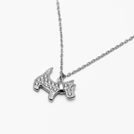 COLLAR ZO15875N PLATEADO Acero Inoxidable E29