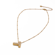 COLLAR ZO15659N T DORADO Acero Inoxidable E52E51