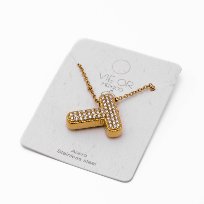 COLLAR ZO15659N T DORADO Acero Inoxidable E52E51