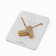 COLLAR ZO15659N T DORADO Acero Inoxidable E52E51