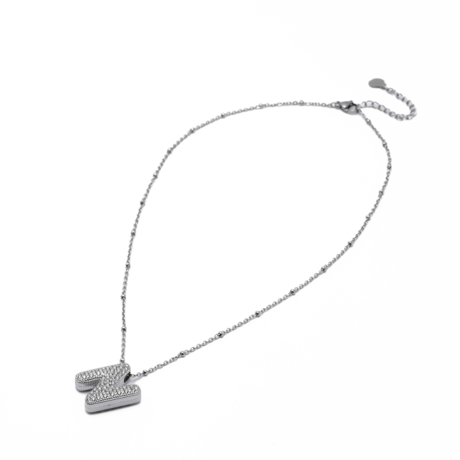 COLLAR ZO15659N N PLATEADO Acero Inoxidable E52E51