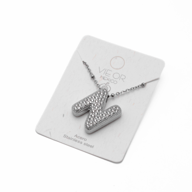 COLLAR ZO15659N N PLATEADO Acero Inoxidable E52E51