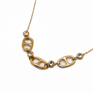 COLLAR ZO12985N DORADO Acero Inoxidable E31