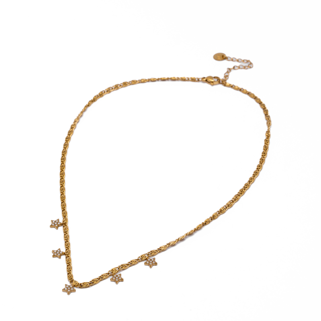 COLLAR ZO15667N DORADO Acero Inoxidable E26
