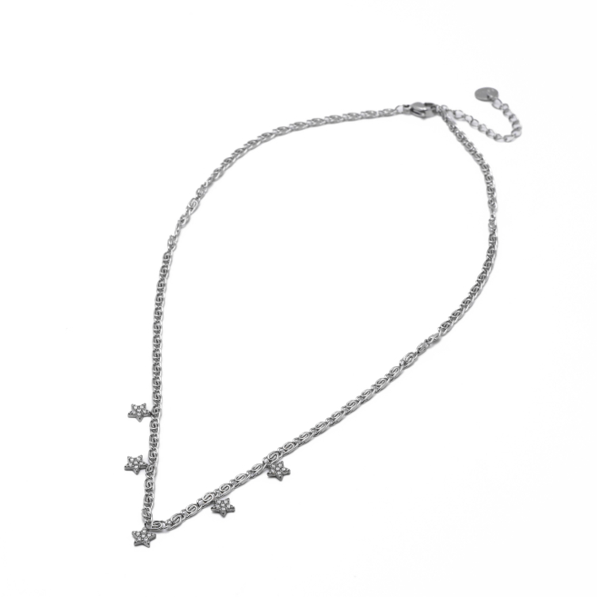 COLLAR ZO15667N PLATEADO Acero Inoxidable E26