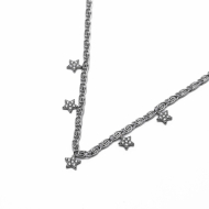 COLLAR ZO15667N PLATEADO Acero Inoxidable E26