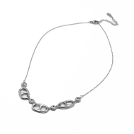 COLLAR ZO12985N PLATEADO Acero Inoxidable E31