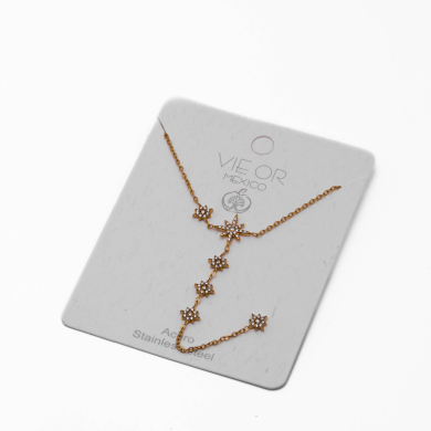 COLLAR ZO15689N DORADO Acero Inoxidable E26
