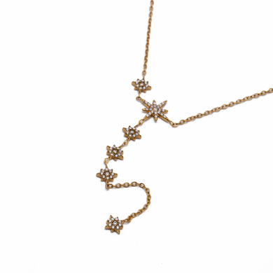 COLLAR ZO15689N DORADO Acero Inoxidable E26