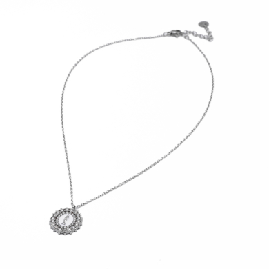 COLLAR ZO15552N PLATEADO Acero Inoxidable 2D32