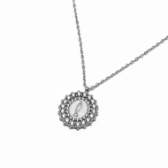 COLLAR ZO15552N PLATEADO Acero Inoxidable 2D32