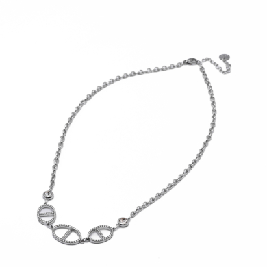 COLLAR ZO15161N PLATEADO Acero Inoxidable 2D53