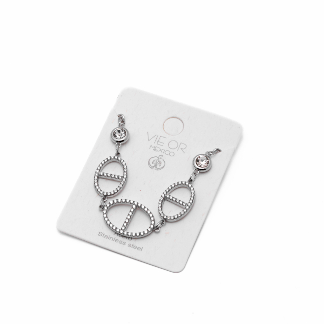 COLLAR ZO15161N PLATEADO Acero Inoxidable 2D53