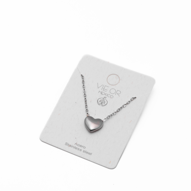 COLLAR ZO15317N PLATEADO Acero Inoxidable E21