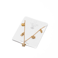 COLLAR ZO15450N DORADO Acero Inoxidable E27