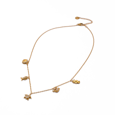 COLLAR ZO15450N DORADO Acero Inoxidable E27
