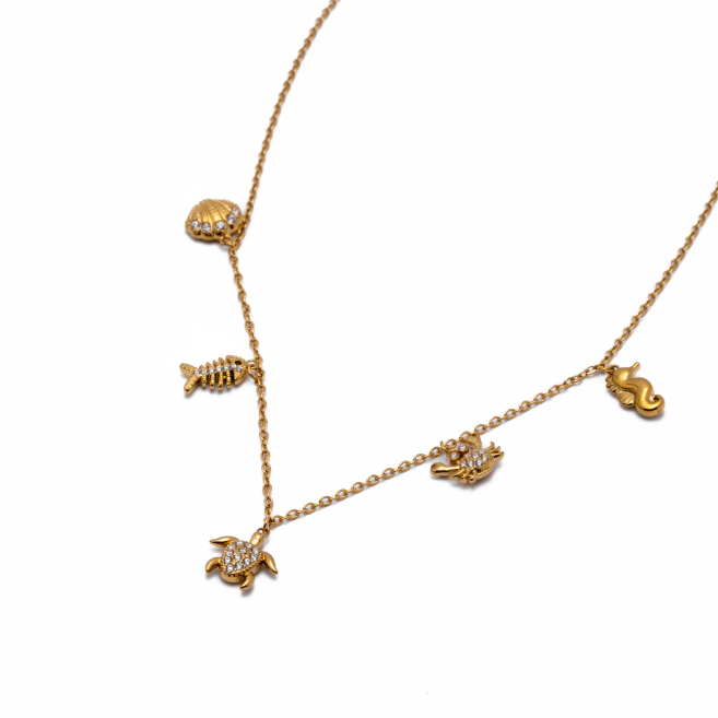 COLLAR ZO15450N DORADO Acero Inoxidable E27