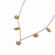 COLLAR ZO15450N DORADO Acero Inoxidable E27