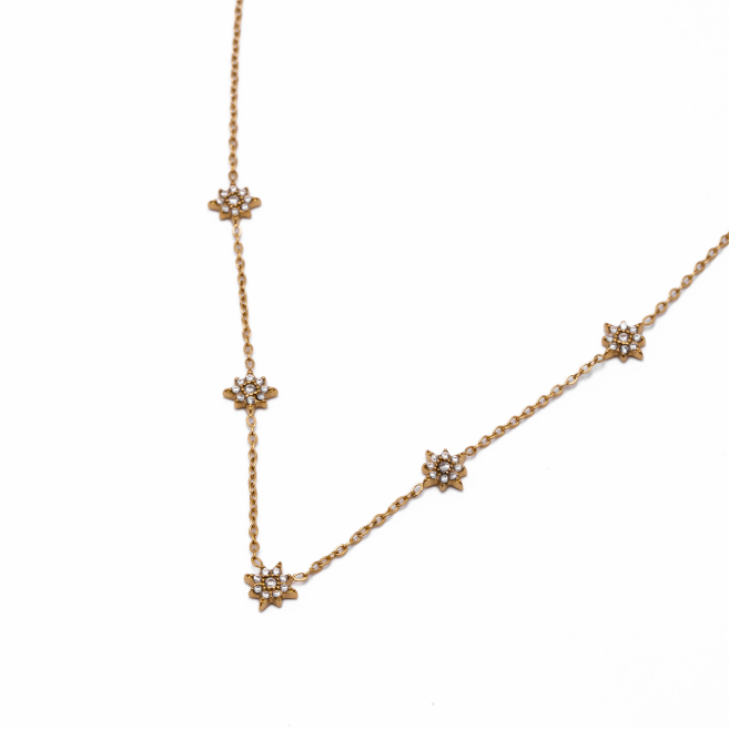 COLLAR ZO15574N DORADO Acero Inoxidable 2D28