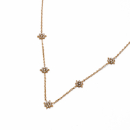 COLLAR ZO15574N DORADO Acero Inoxidable 2D28