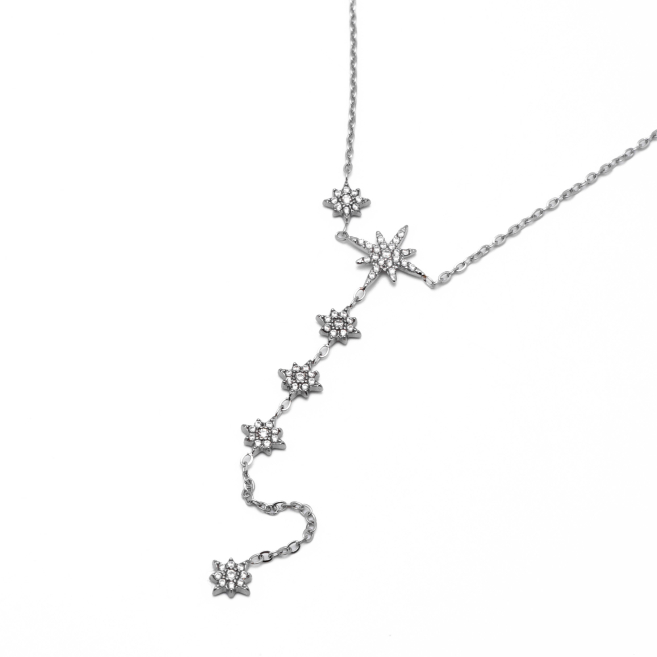 COLLAR ZO15689N PLATEADO Acero Inoxidable E26
