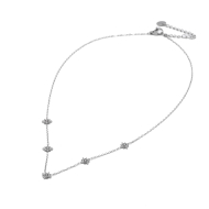 COLLAR ZO15574N PLATEADO Acero Inoxidable 2D28