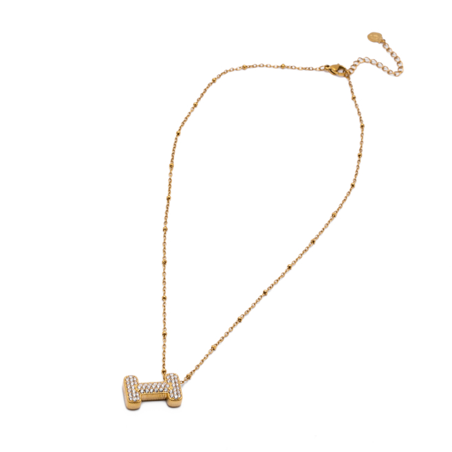 COLLAR ZO15659N I DORADO Acero Inoxidable E52E51